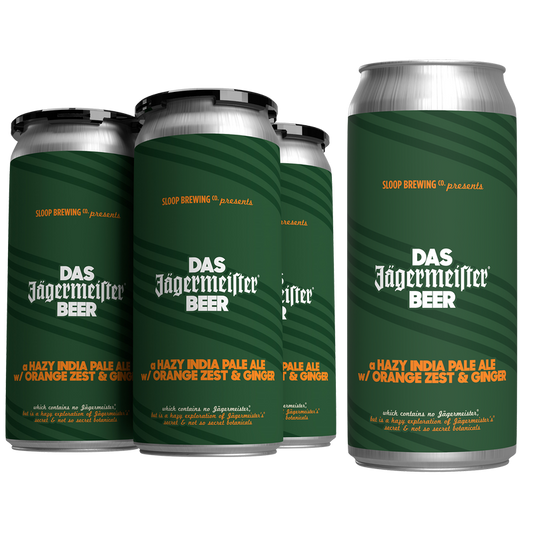 Sloop Das Jagermeister 4pk 16oz Can 6.5% ABV