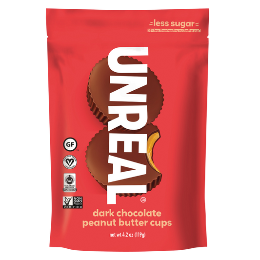 Unreal Dark Chocolate Peanut Butter Cups 4.2oz