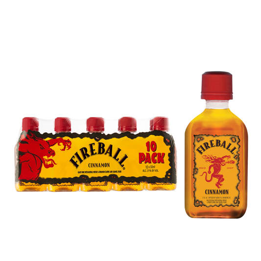 Fireball Cinnamon 10pk 50ml (33 Proof)