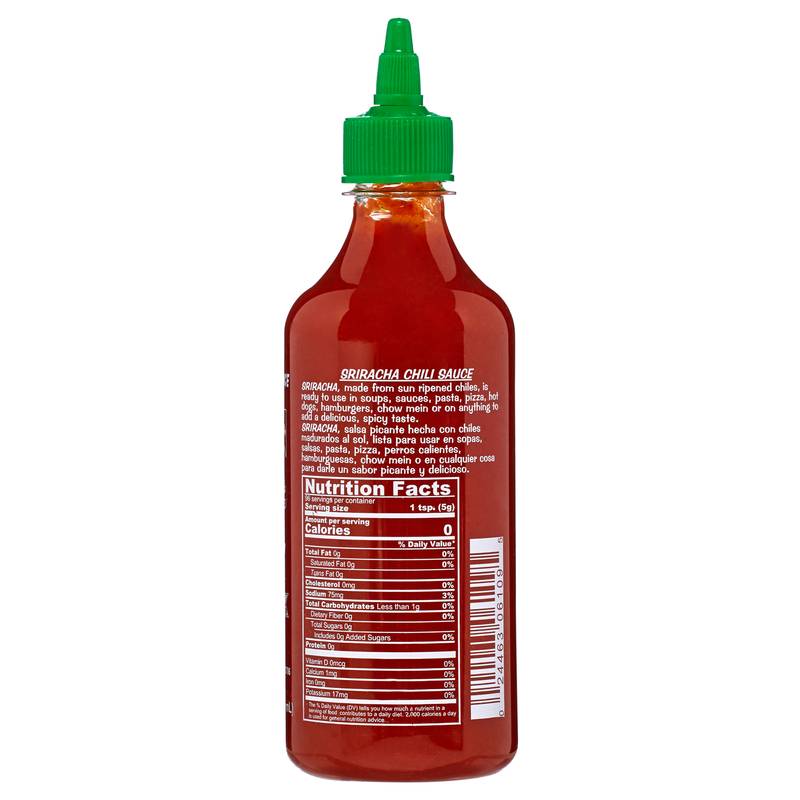 Huy Fong Sriracha Hot Chili Sauce 17oz