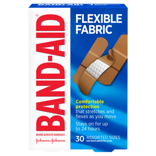 Band-Aid Flex Fabric Assorted 30ct