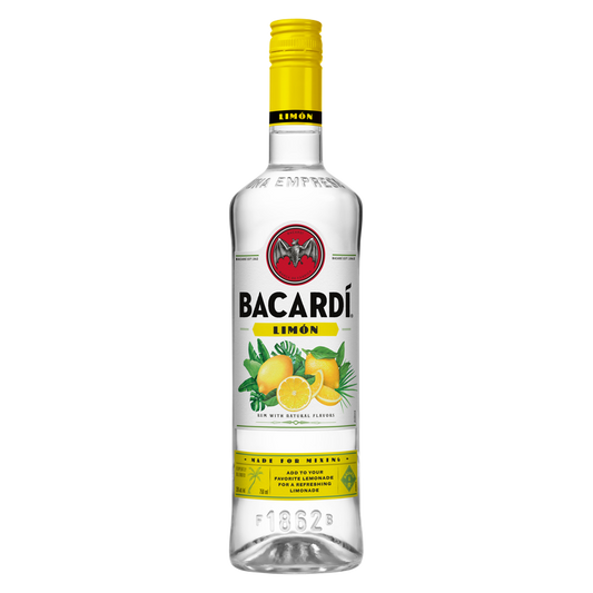 Bacardi Limon Rum 750ml (70 Proof)