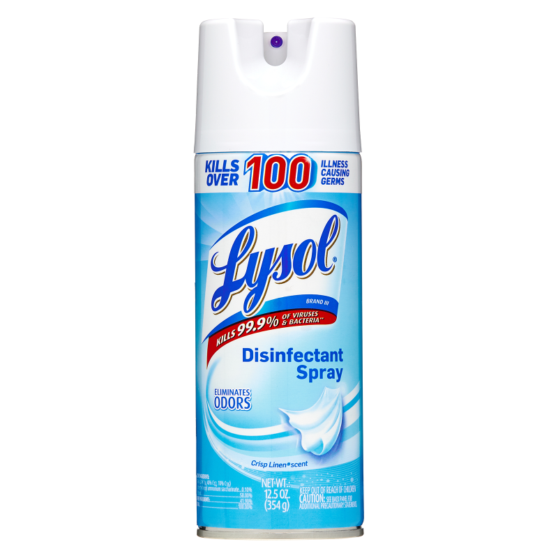 Lysol Crisp Linen Disinfectant Spray 12.5oz