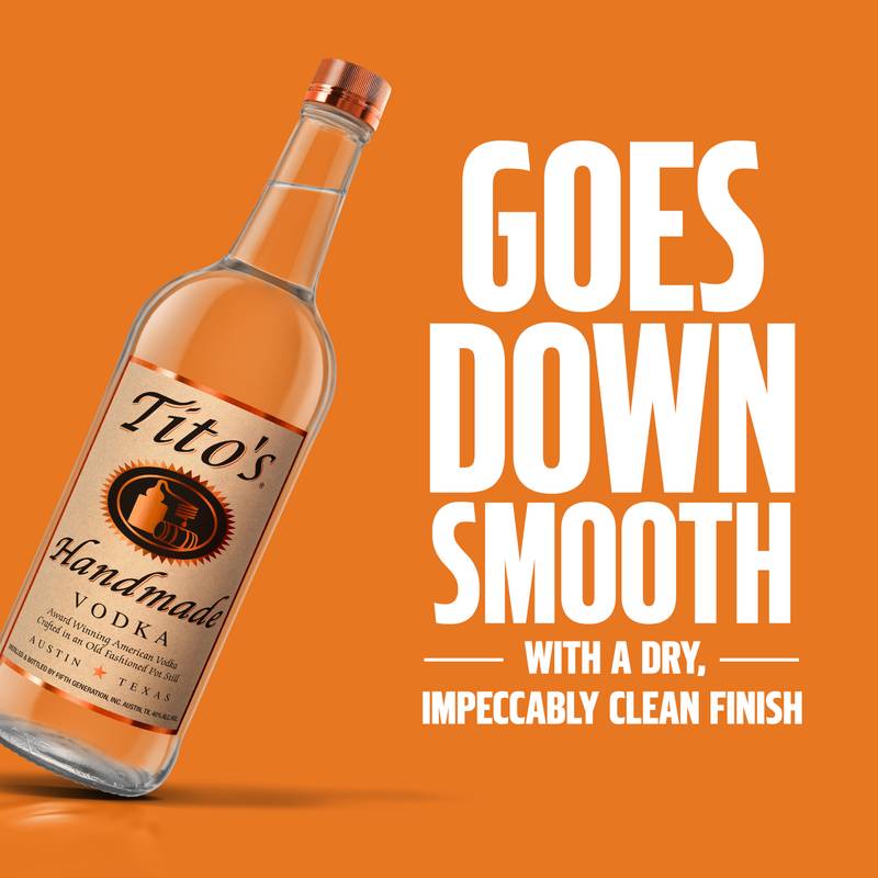 Tito's Handmade Vodka 12pk 50ml (80 Proof)