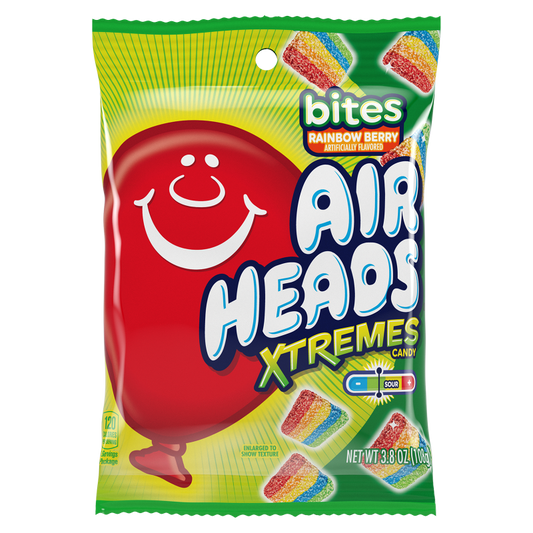 Airheads Xtremes Rainbow Berry Bites 3.8oz