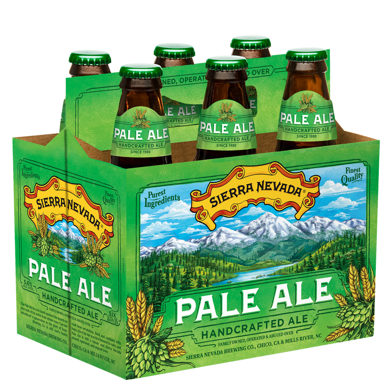 Sierra Nevada Pale Ale 6pk 12oz Btl 5.6% ABV