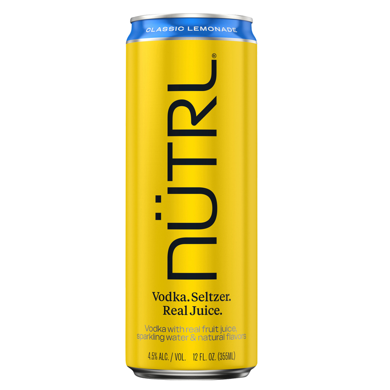 NUTRL Vodka Hard Seltzer Lemonade Variety Pack 8pk 12oz Slim Cans 4.5% ABV