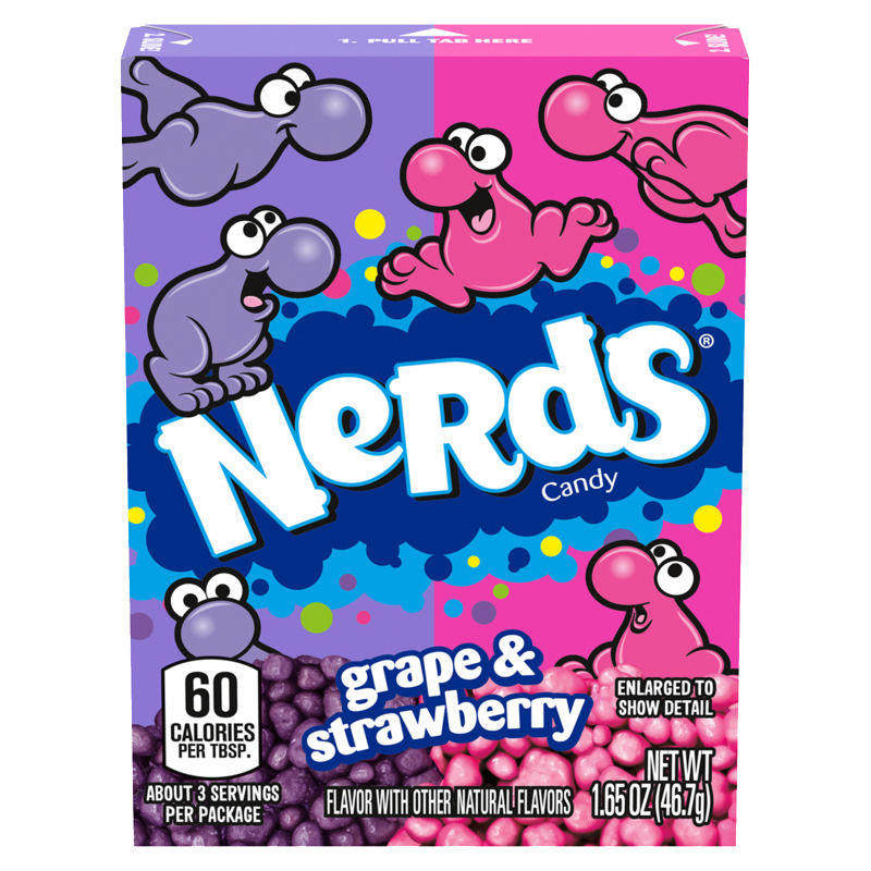 Nerds Grape & Strawberry Candy 1.65oz