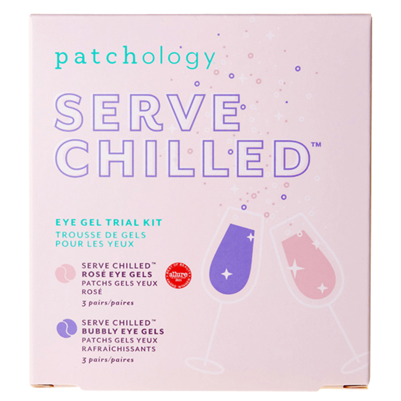 Patchology Serve Chilled Eye Gel Trial Kit 6ct