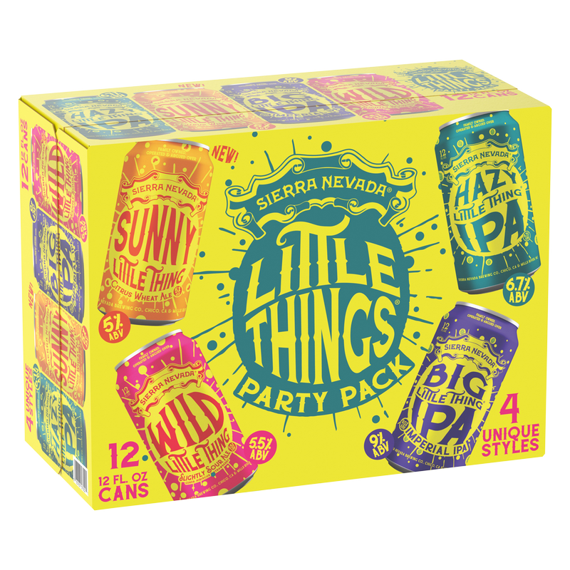 Sierra Nevada Little Things Party Pack 12pk 12oz Can ABV Varies