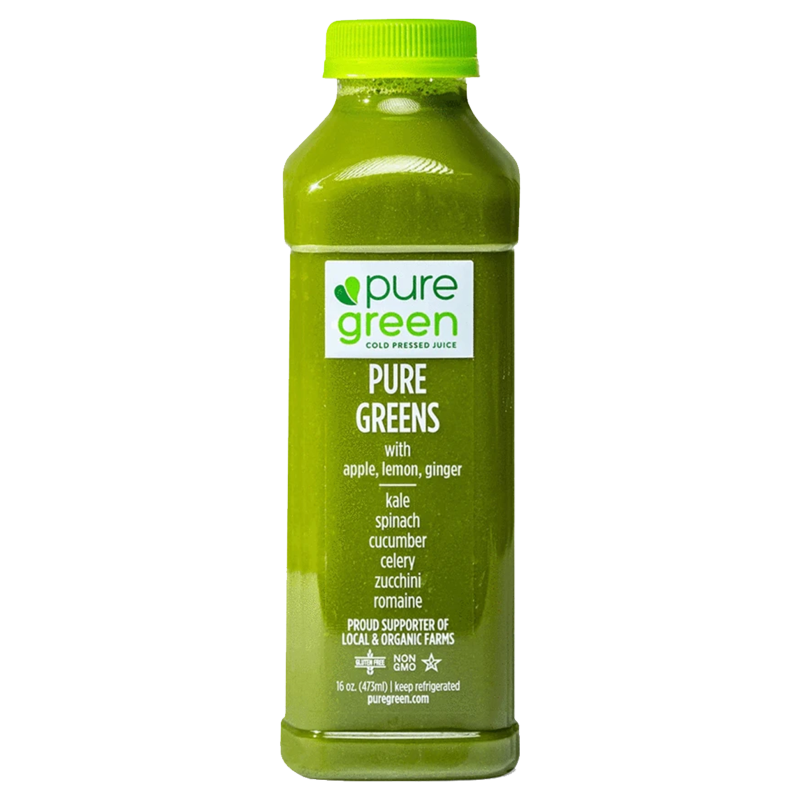 Pure Green Apple Lemon Ginger 16oz