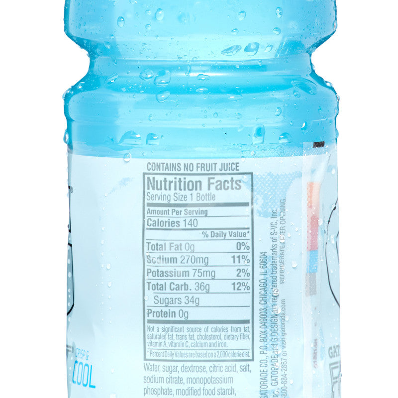 Gatorade Frost Glacier Freeze 20oz Btl