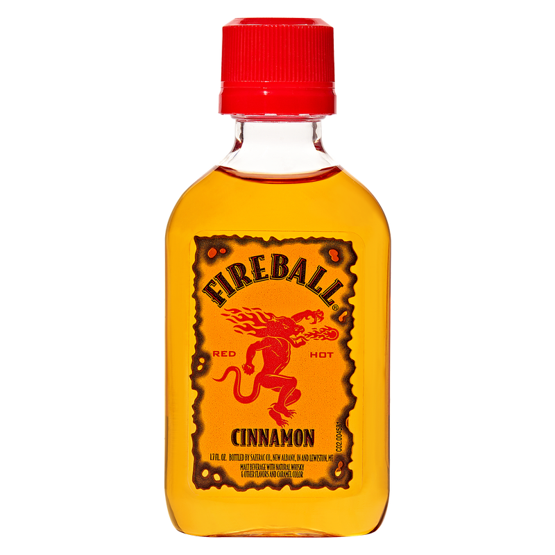 Fireball Hot Cinnamon Blended Whisky 50ml (66 Proof)