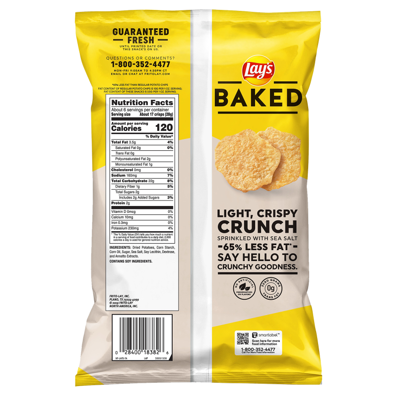 Lay's Baked Original Potato Chips 6.25oz