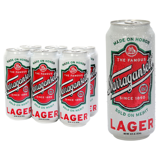 Narragansett Lager 6pk 16oz Can 5.0% ABV