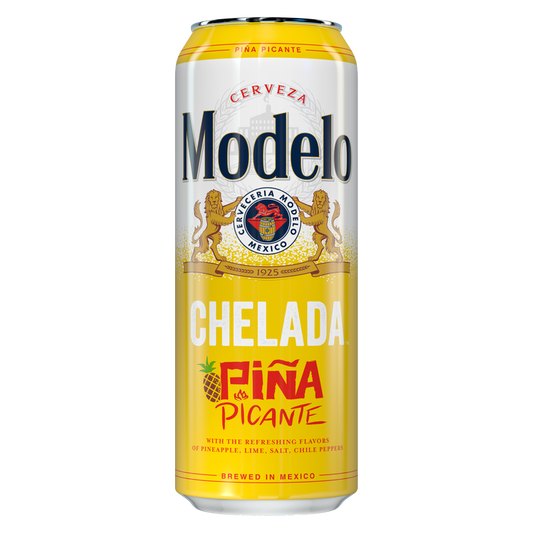 Modelo Especial Chelada Pina Picante (24 Oz Can) 4.0% ABV