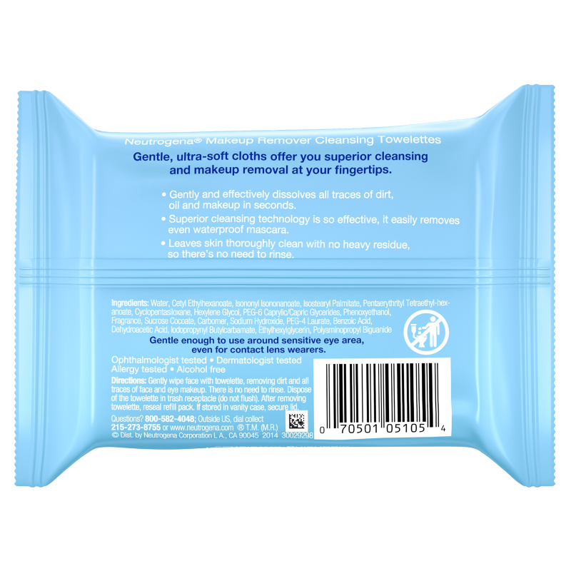 Neutrogena Makeup Remover Cleansing Towelettes 25ct