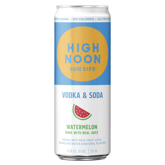 High Noon Watermelon 12oz Single Can 4.5% ABV