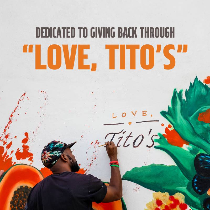 Tito's Handmade Vodka 750ml (80 Proof)