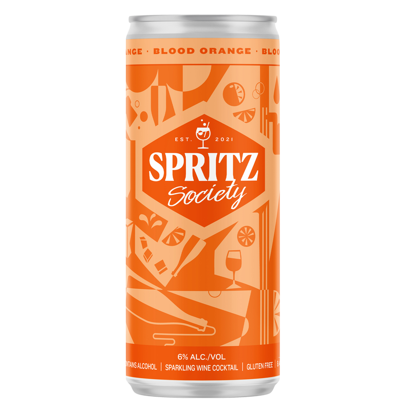 Spritz Society Variety 8pk 250ml Can 6.0% ABV