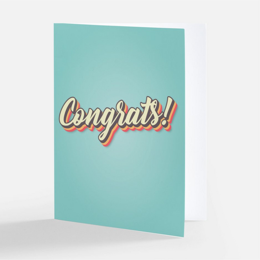 Congratulations Greeting Card