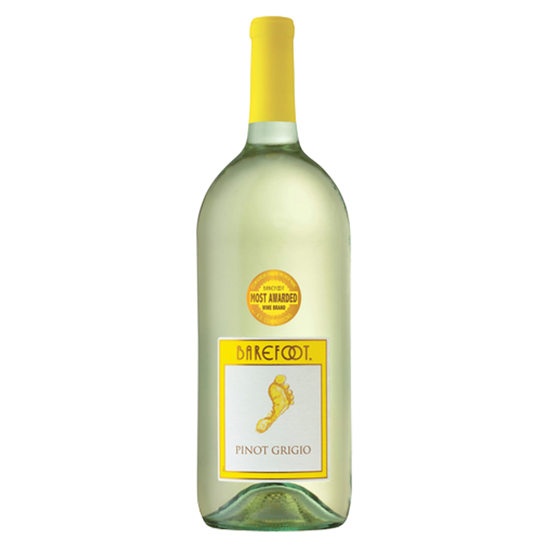 Barefoot Cellars Pinot Grigio Wine 1.5.L