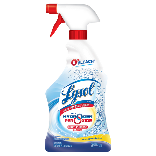 Lysol Bleach Free Hydrogen Peroxide Citrus Scented Multi-Purpose Cleaner 32oz