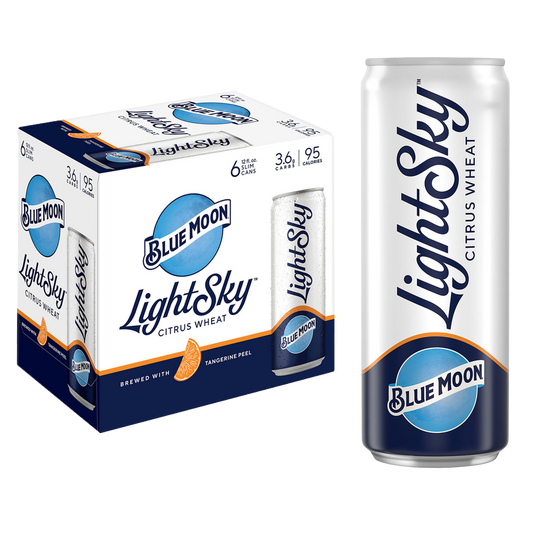 Blue Moon Light Sky 6pk 12oz Can 4.0% ABV