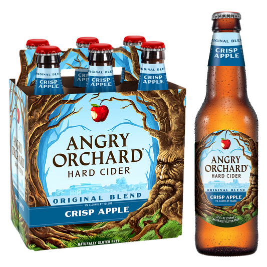 Angry Orchard Crisp Apple 6pk 12oz Btl 5.0% ABV