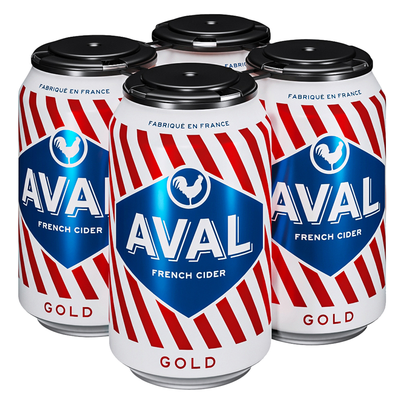 AVAL "Gold" Cider 4pk 11.2oz Can 6.0% ABV