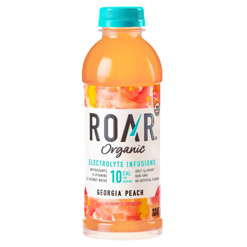 Roar Organic Georgia Peach 18oz Btl