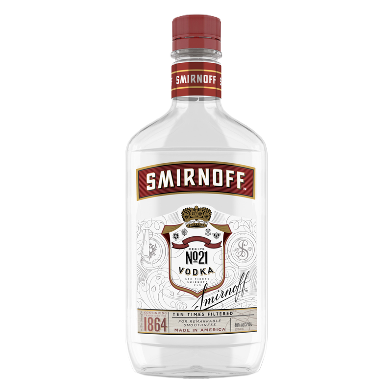 Smirnoff Vodka 375ml PET (80 Proof)