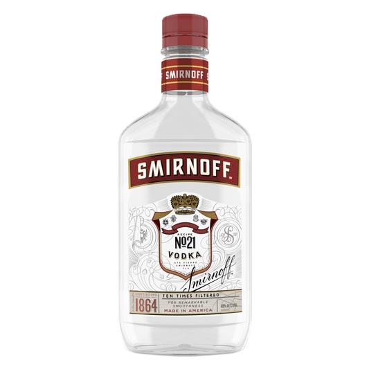 Smirnoff Vodka 375ml PET (80 Proof)