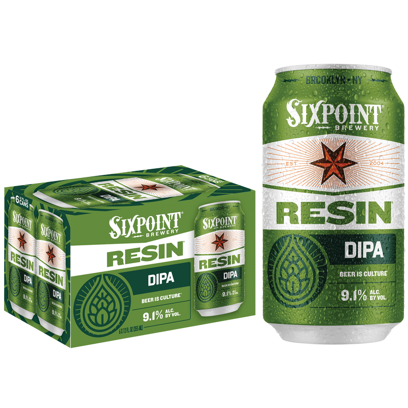 Sixpoint Resin 6pk 12oz Can 9.1% ABV