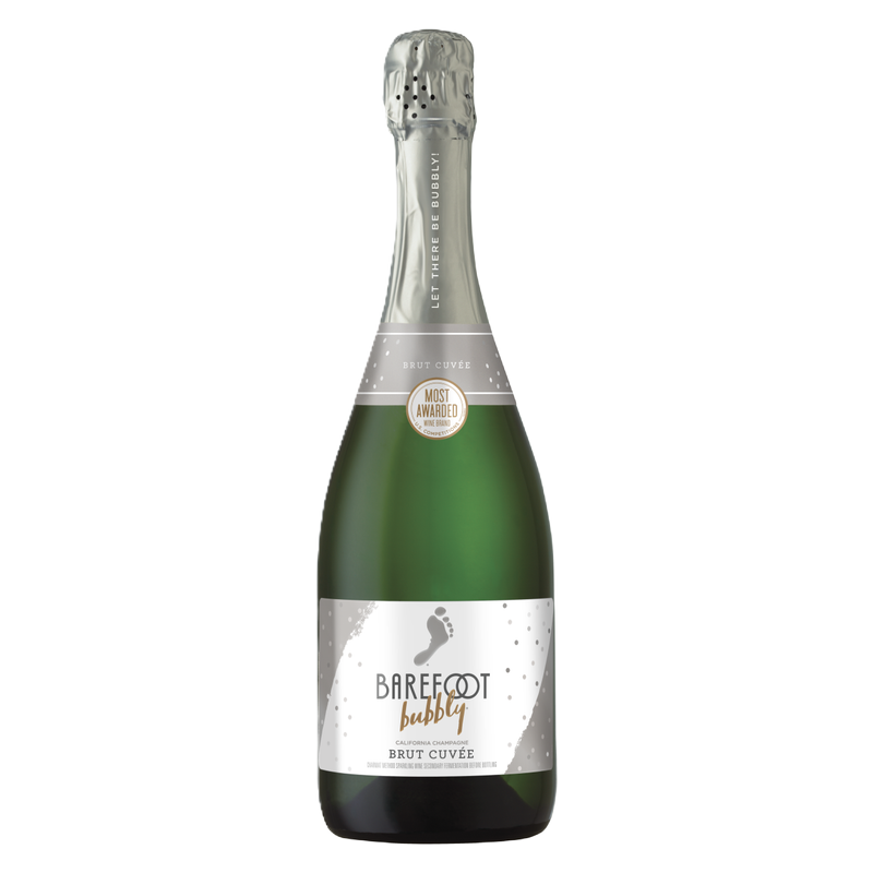 Barefoot Bubbly Brut Cuvee 750ml