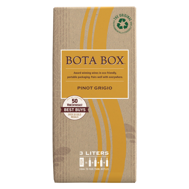 Bota Box Pinot Grigio Box 3L 12% ABV