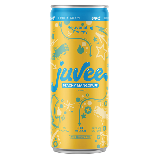 Juvee Peachy Mangopuff 12oz Can