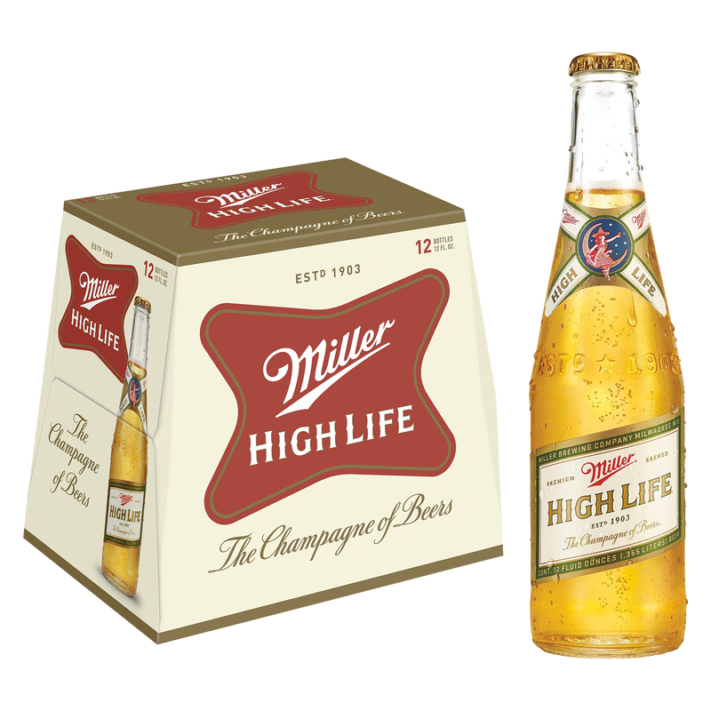 Miller High Life 12pk 12oz Btl 4.6% ABV – Gopuff Partnerships