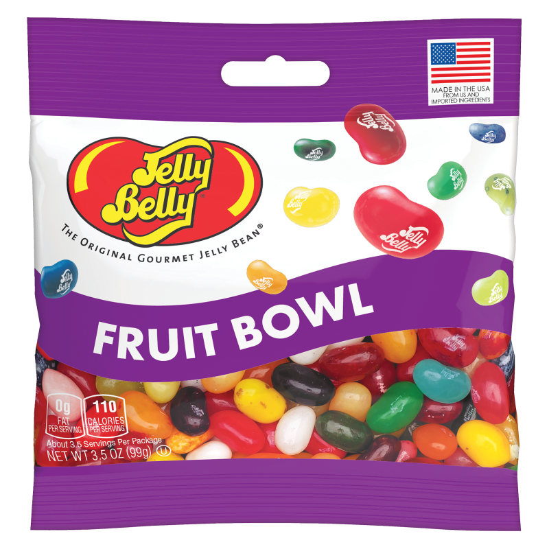 Jelly Belly Fruit Bowl Jelly Beans 3.5oz