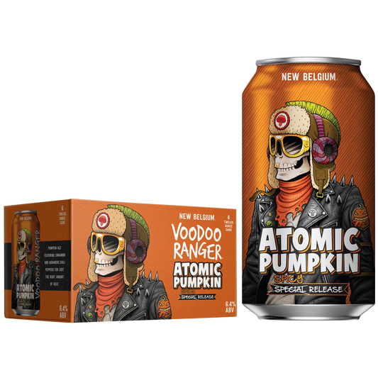 New Belgium Seasonal - Voodoo Ranger Atomic Pumpkin 6pk 12oz Can 6.4% ABV