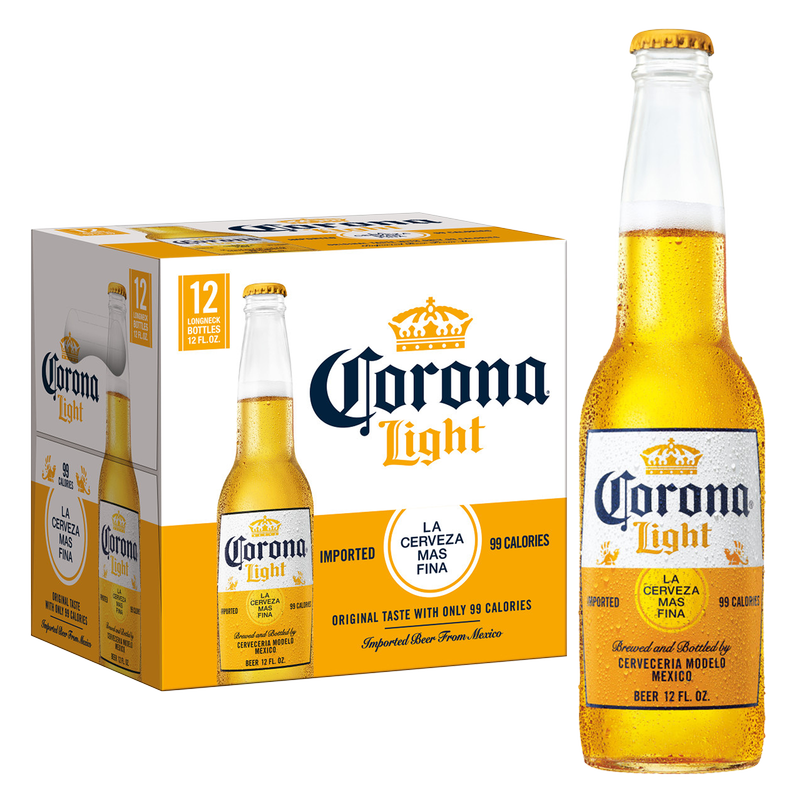 Corona Light 12pk 12oz Btl 4.0% ABV