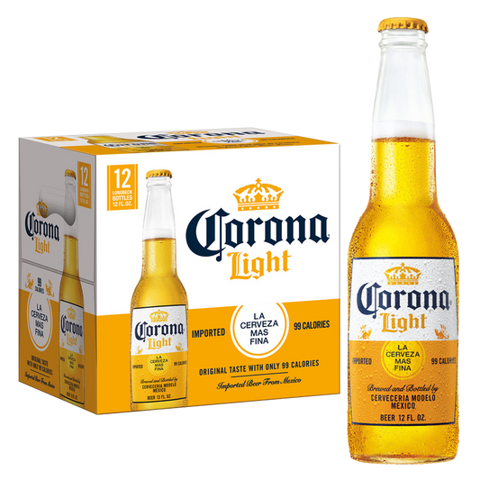 Corona Light 12pk 12oz Btl 4.0% ABV