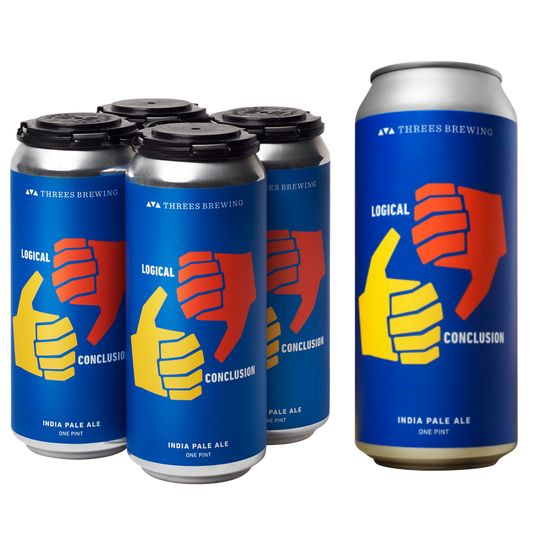 Threes Brewing Logical Conclusion Hazy IPA 4pk 16oz Can 7.0% ABV