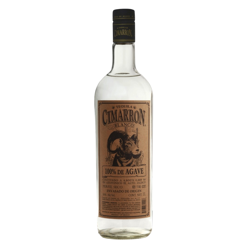 Cimarron Blanco Tequila 1L