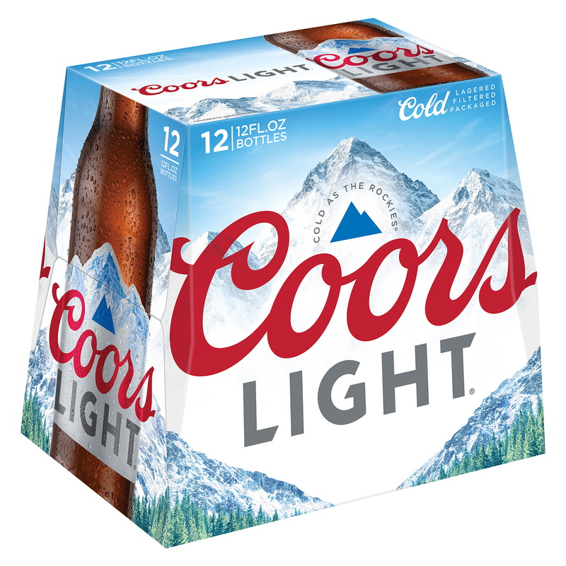 Coors Light 12pk 12oz Btl 4.2% ABV