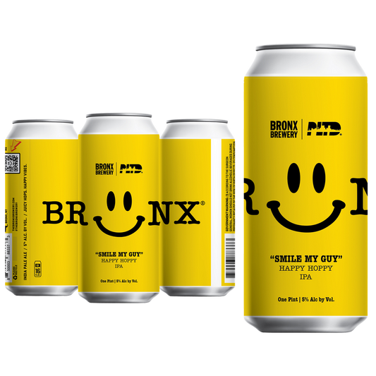 Bronx Brewery Smile My Guy 4pk 16oz Can 5% ABV