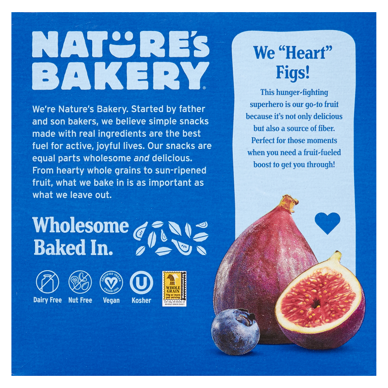 Nature's Bakery Whole Wheat Blueberry Fig Bars 12oz