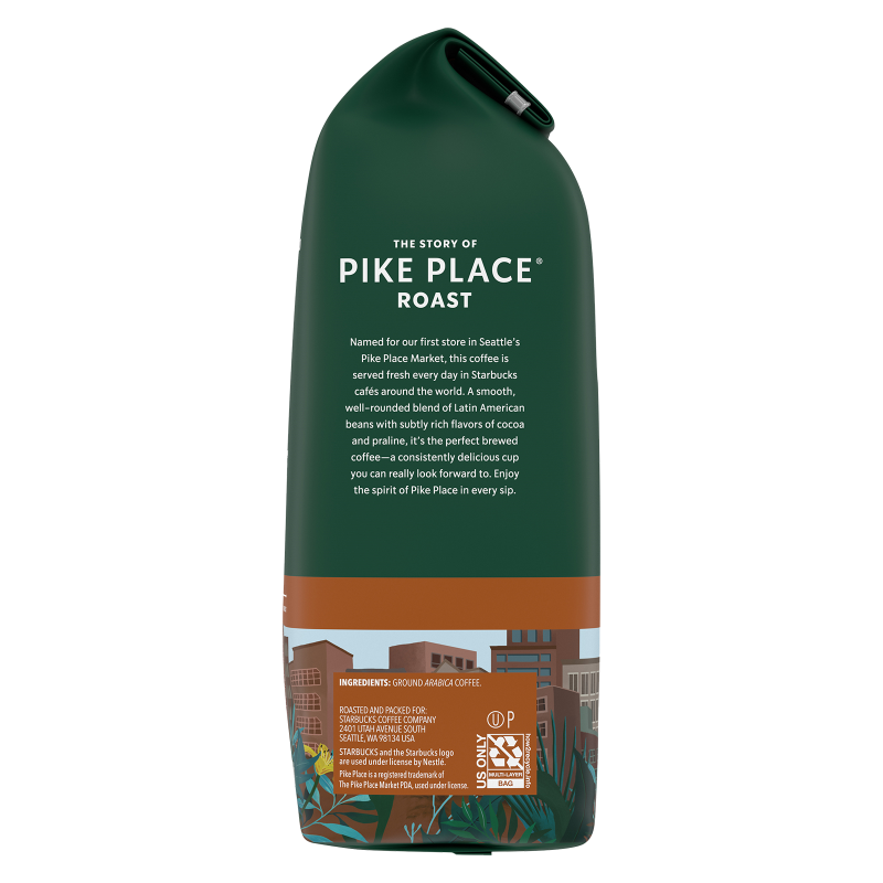 Starbucks Pike Place Roast Ground Coffee 12oz