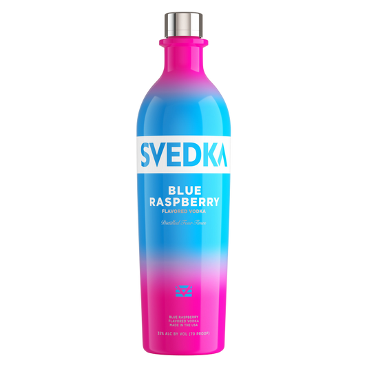 Svedka Blue Raspberry Vodka 750ml (70 Proof)