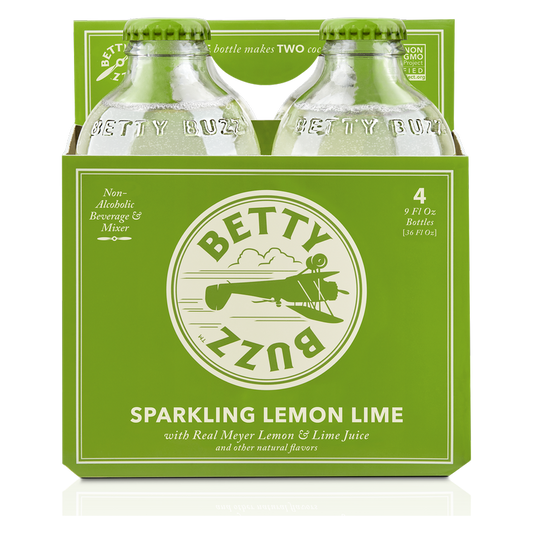 Betty Buzz Sparkling Lemon Lime 4PK (4 PK 9 OZ)